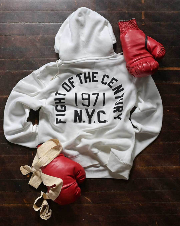 Off white fight hoodie hotsell