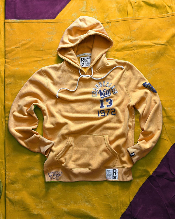 Wilt Chamberlain 13 Gold PO Hoody Roots of Fight