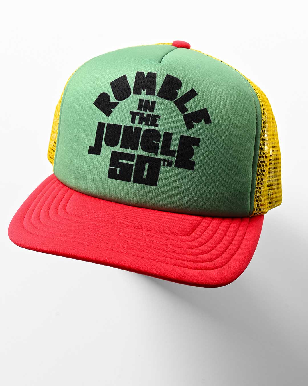 50th Anniversary Rumble In The Jungle Trucker Hat - Roots of Fight