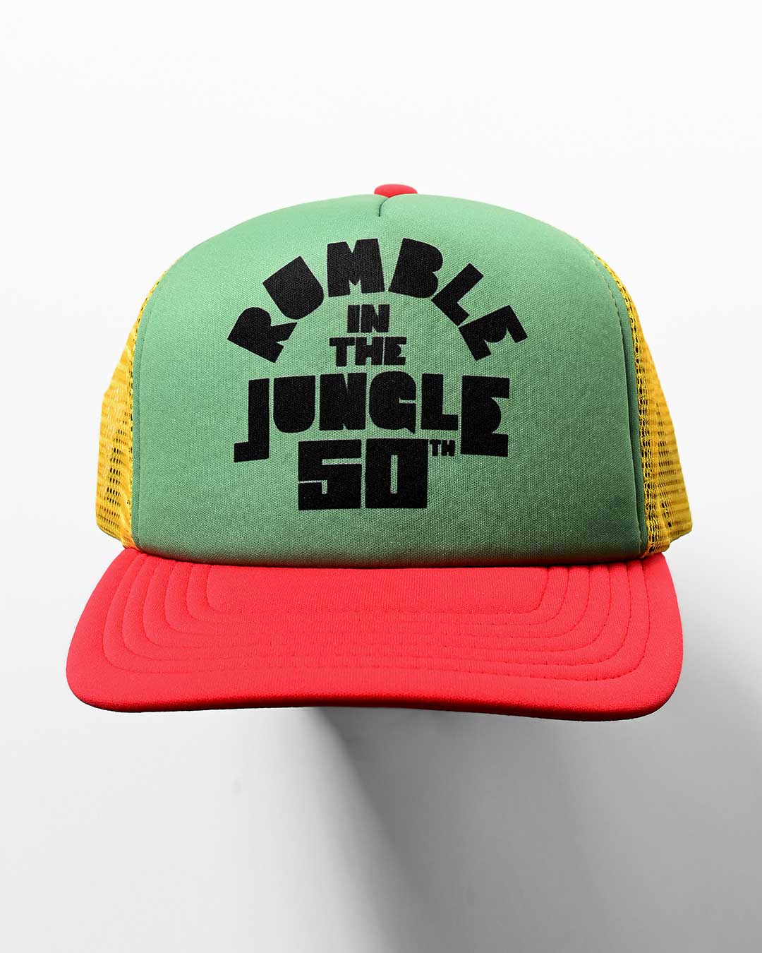 50th Anniversary Rumble In The Jungle Trucker Hat - Roots of Fight