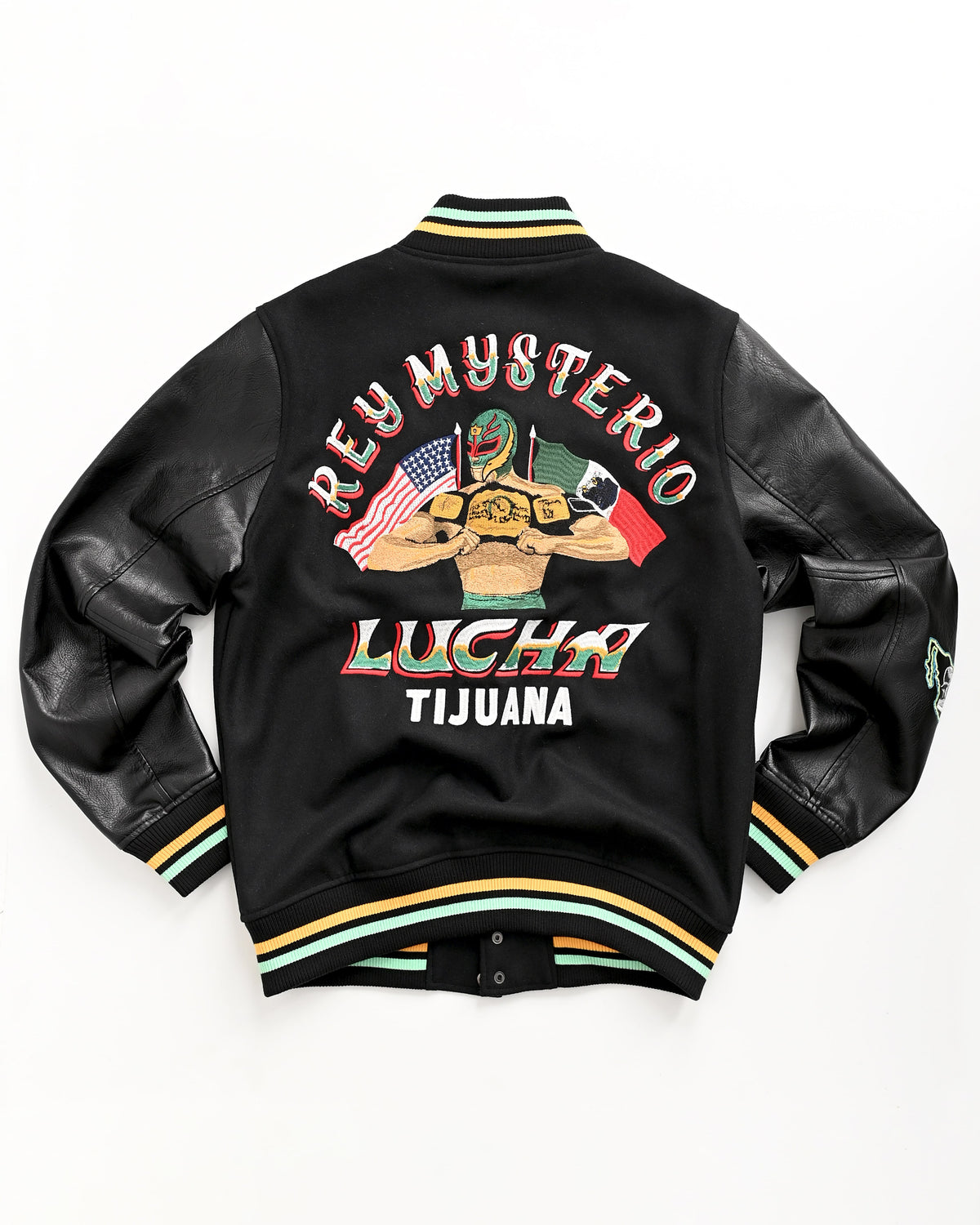 Rey Mysterio Lucha Melton Jacket