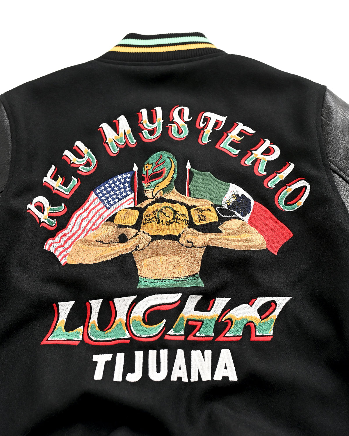 Rey Mysterio Lucha Melton Jacket