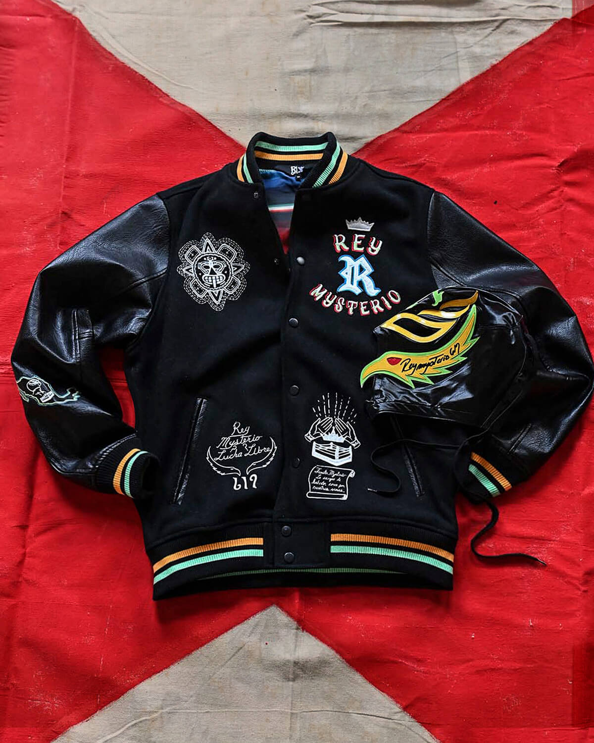 Rey Mysterio Lucha Melton Jacket