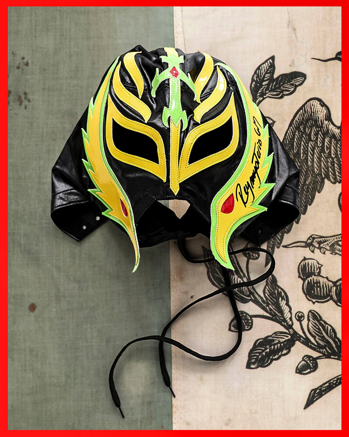 Rey Mysterio Lucha Melton Jacket