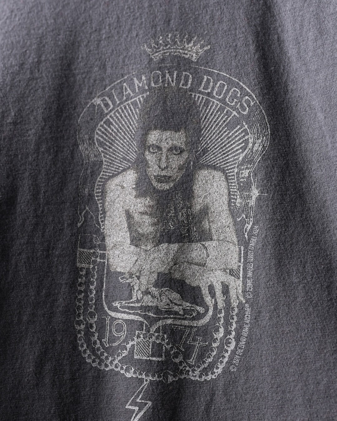 Davie Bowie 1974 Diamond Dogs Black Tee