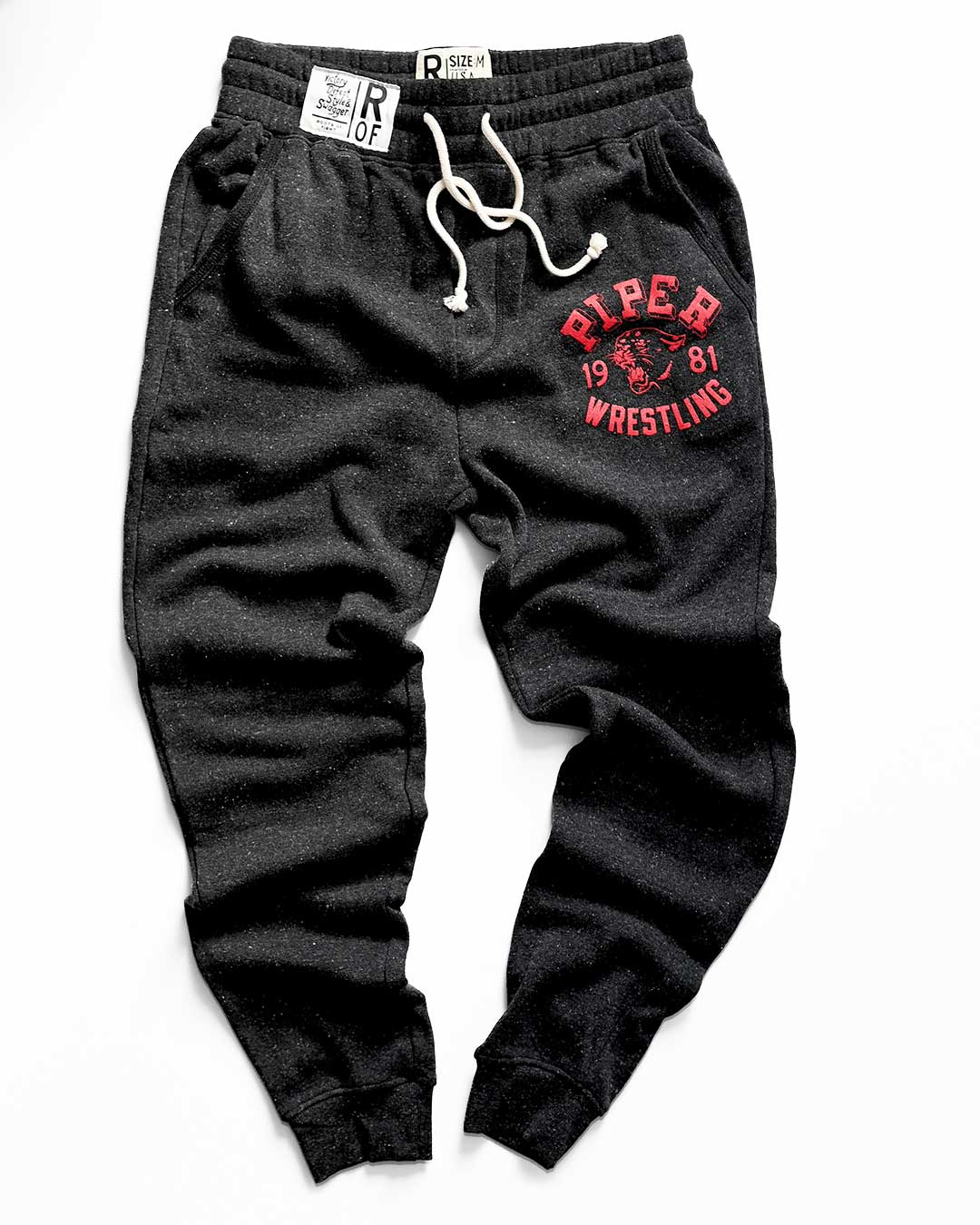 Rowdy Roddy Piper 1981 Black Sweatpants