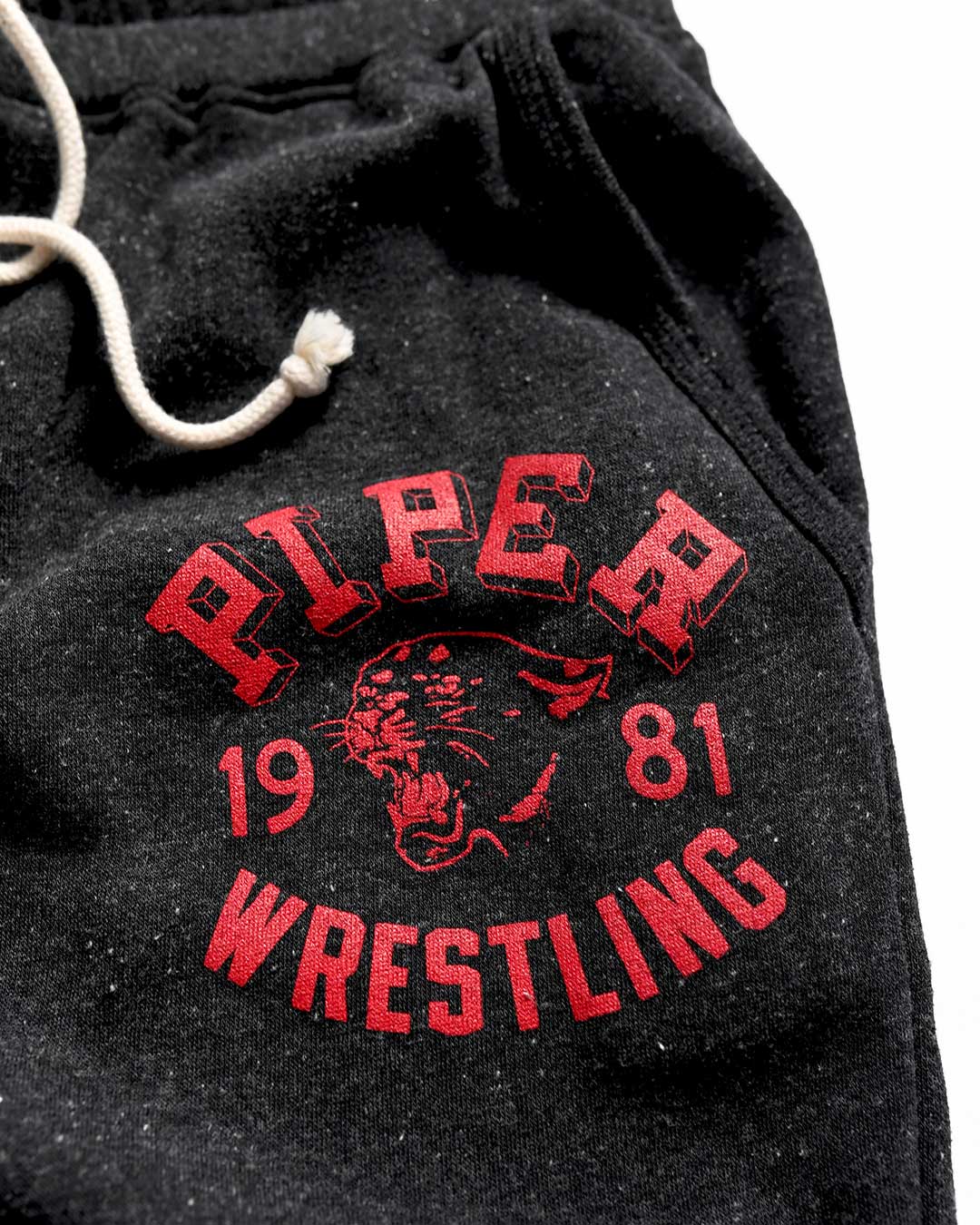 Rowdy Roddy Piper 1981 Black Sweatpants