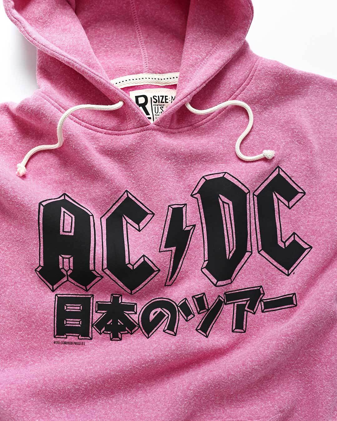 AC/DC Japan Tour Pink Hoody - Roots of Fight