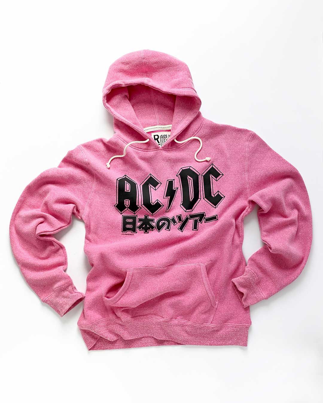 AC/DC Japan Tour Pink Hoody - Roots of Fight