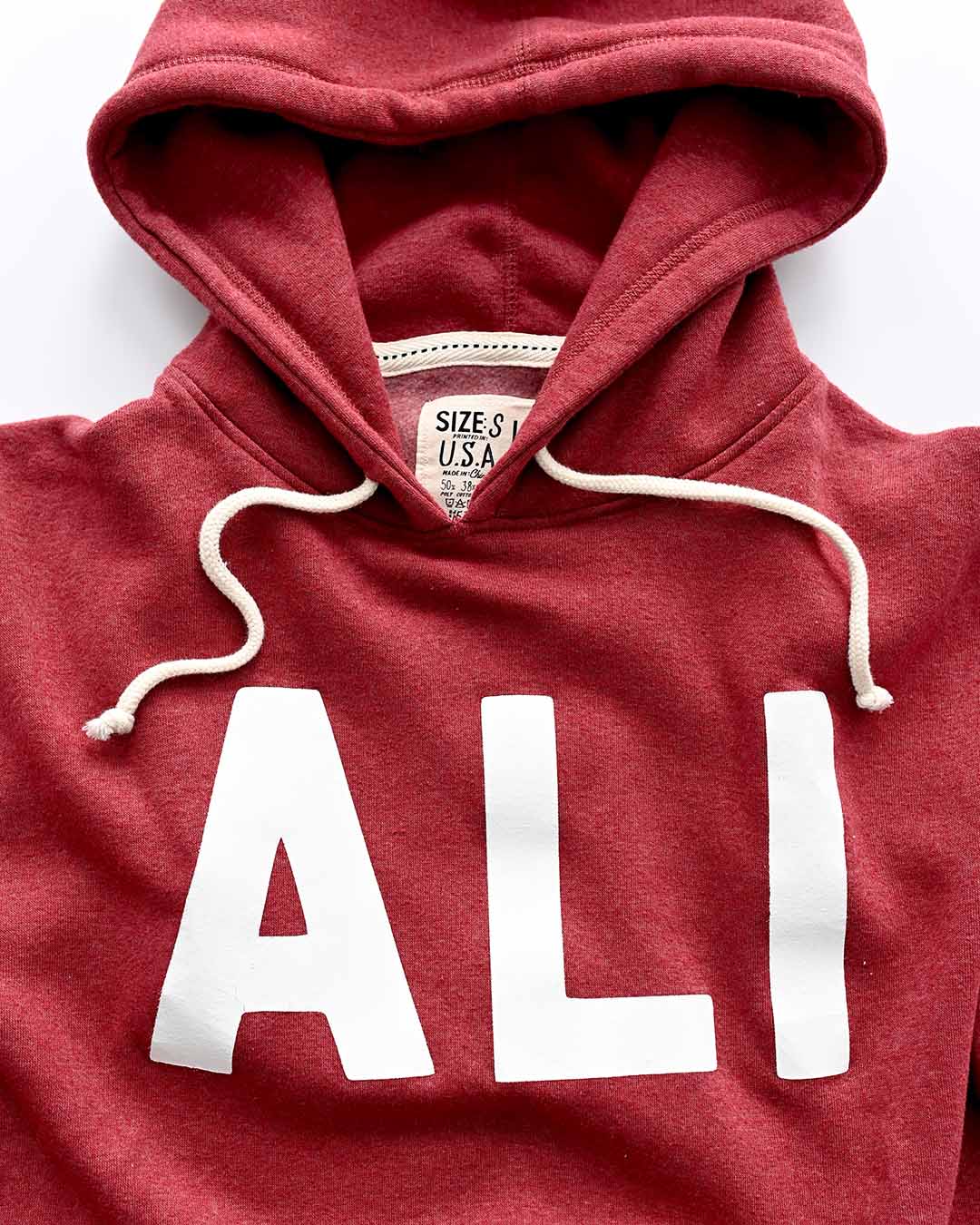 Ali Cardinal PO Hoody - Roots of Fight