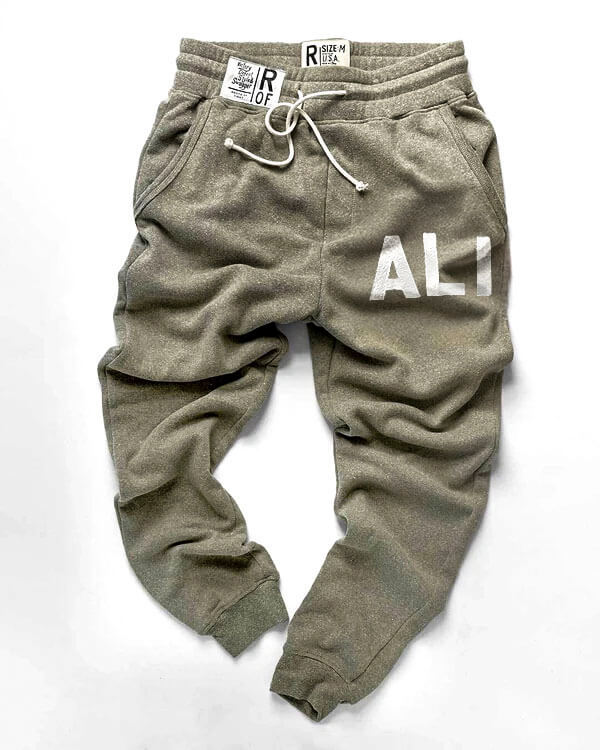 Ali Classic Heather Olive Sweatpants - Roots of Fight