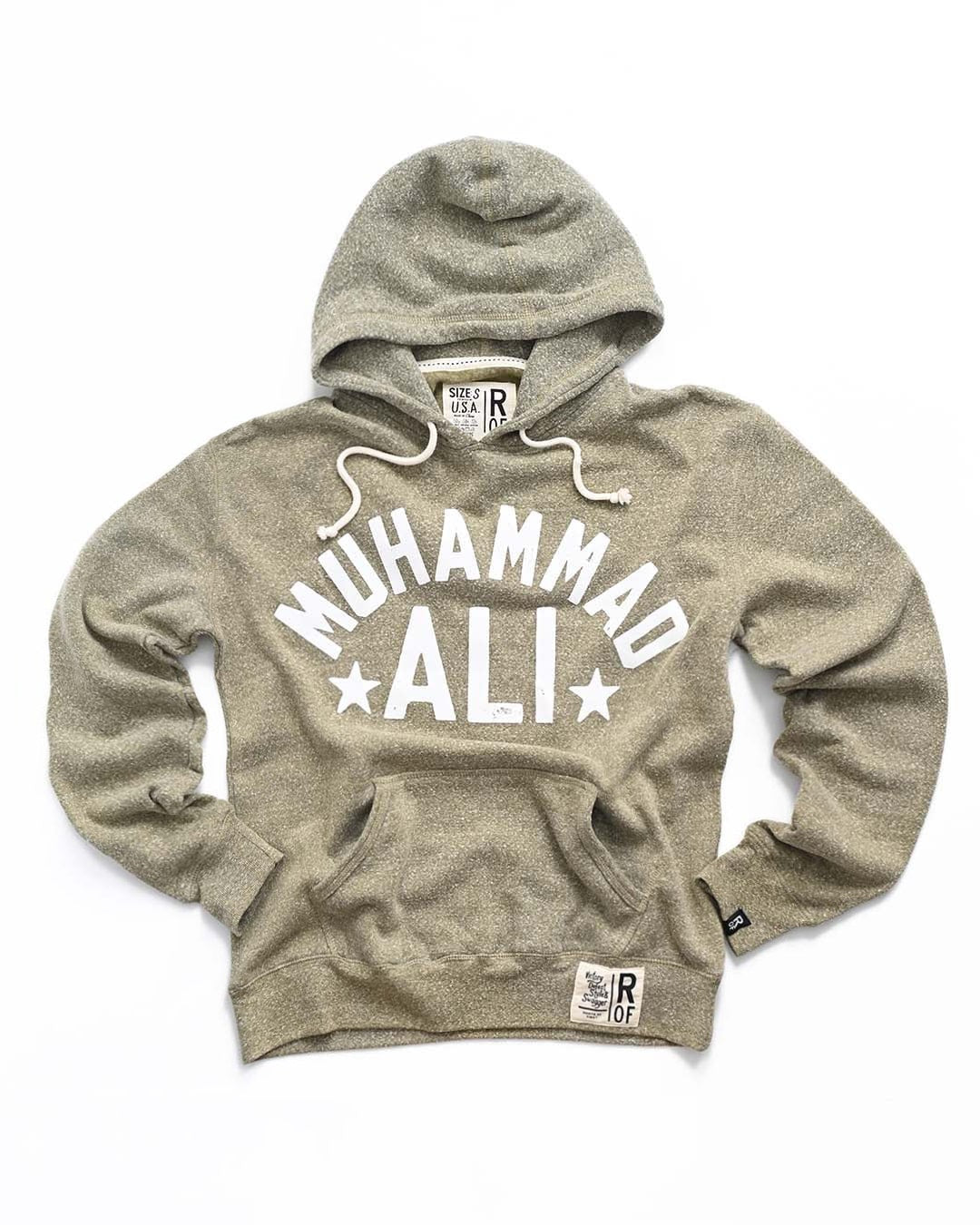 Ali Float Quote Heather Olive PO Hoody - Roots of Fight