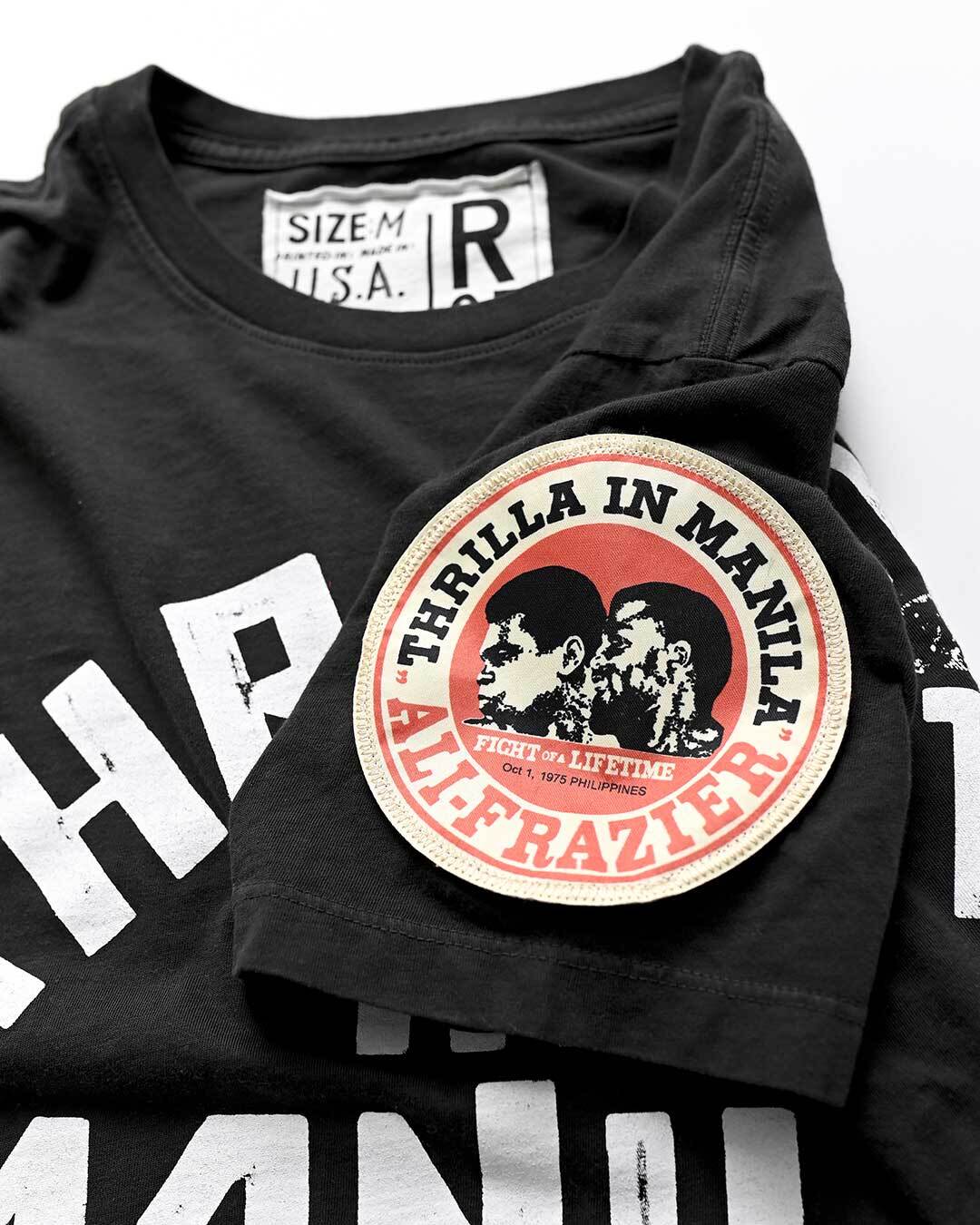 Ali - Frazier Thrilla in Manila Black Tee - Roots of Fight