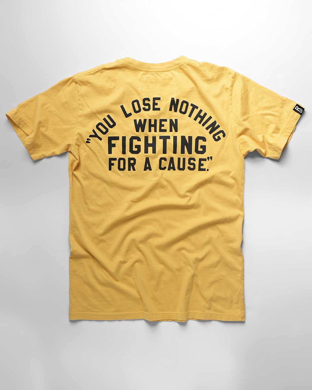 Ali &#39;You Lose Nothing&#39; Gold Tee - Roots of Fight