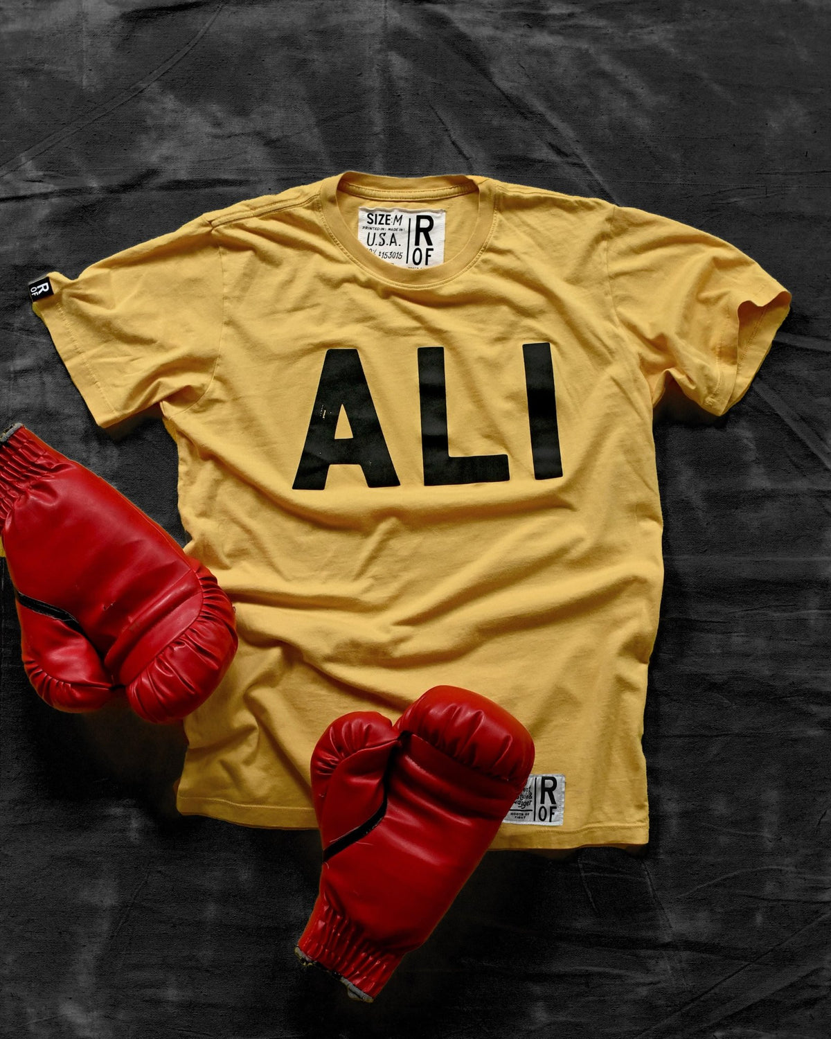 Ali &#39;You Lose Nothing&#39; Gold Tee - Roots of Fight