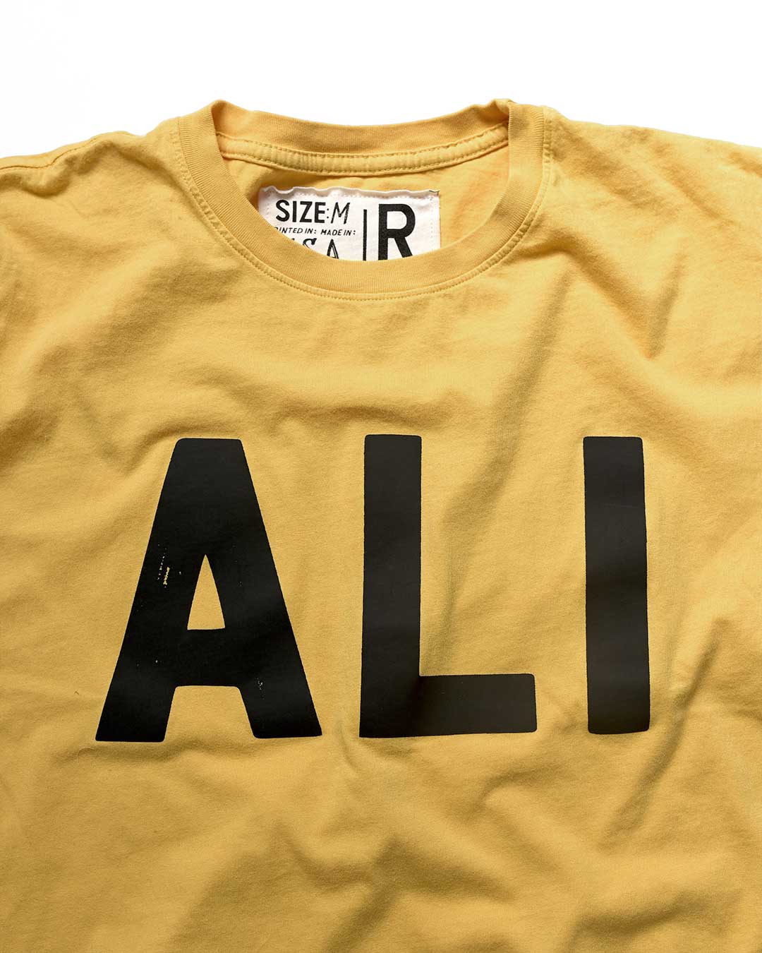 Ali &#39;You Lose Nothing&#39; Gold Tee - Roots of Fight