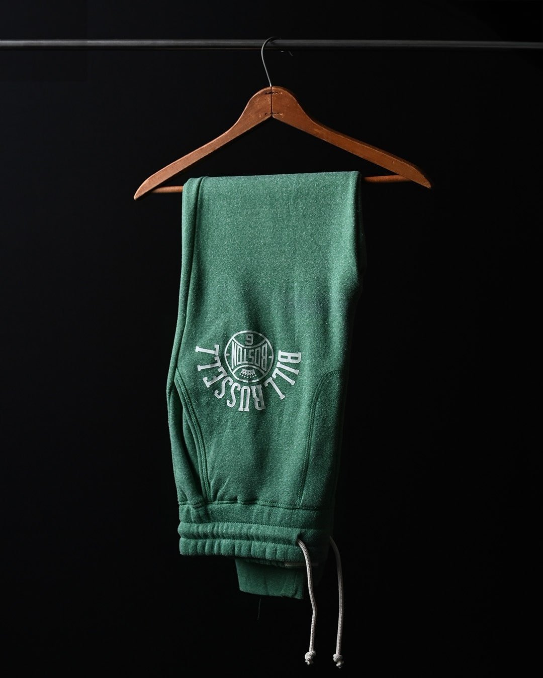 Bill Russell Boston #6 Green Sweatpants - Roots of Fight