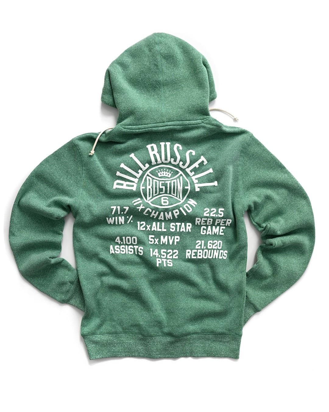 Bill Russell Boston #6 PO Hoody - Roots of Fight