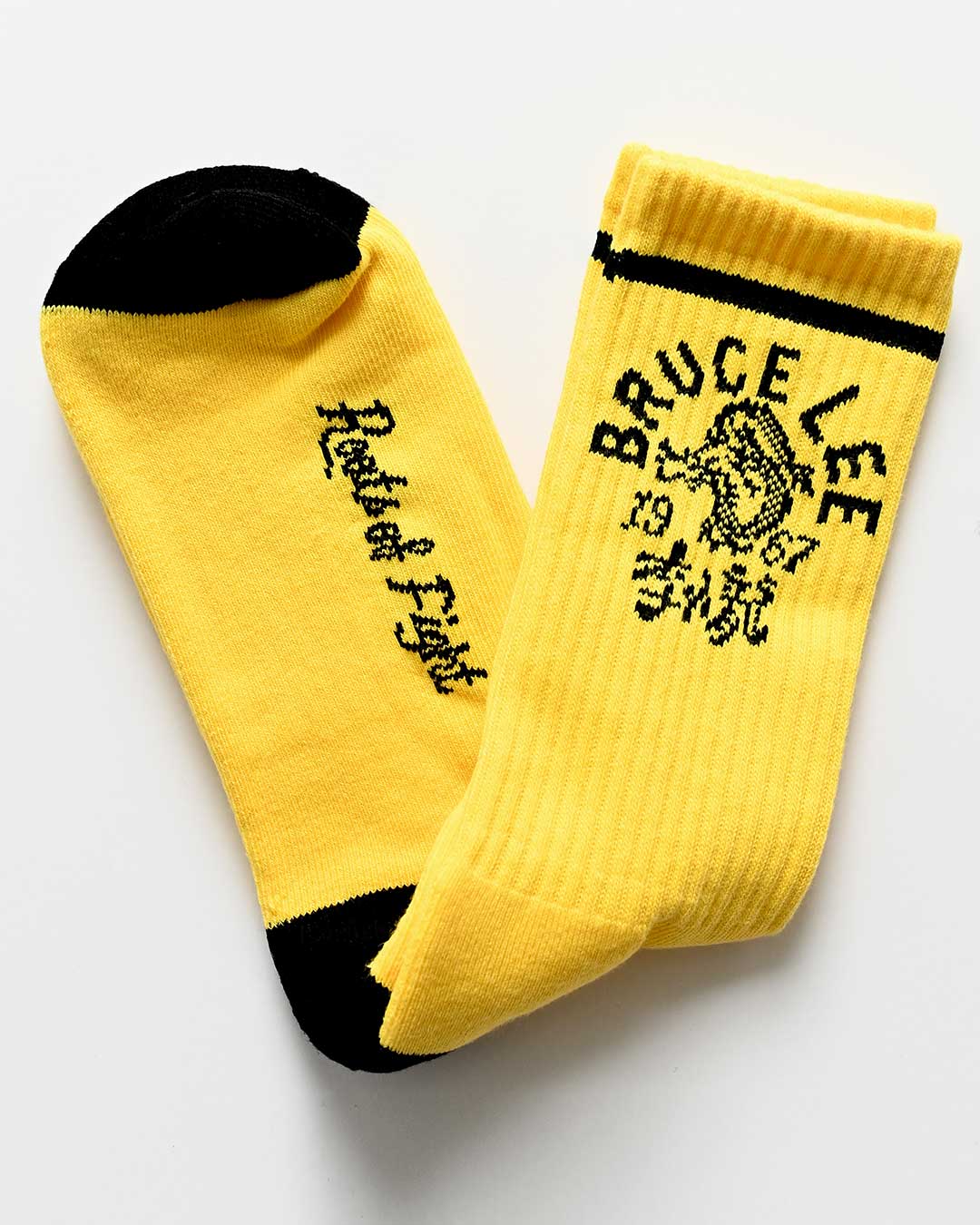 Bruce Lee &#39;67 Yellow Socks - Roots of Fight