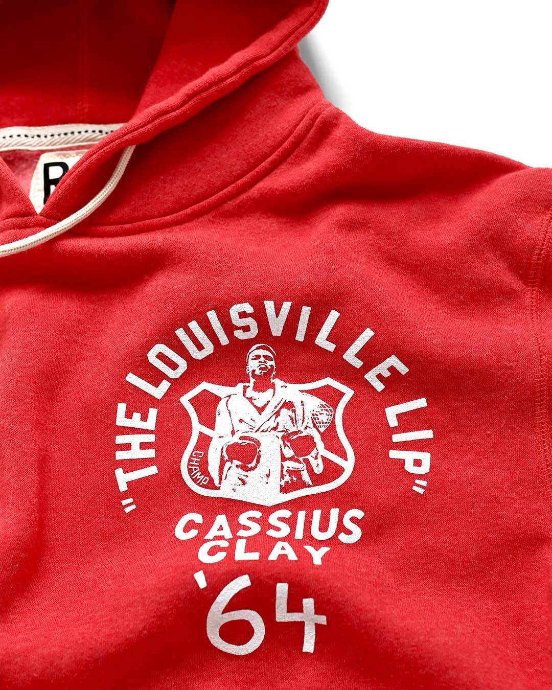 Cassius Clay Louisville LIP Red PO Hoody - Roots of Fight