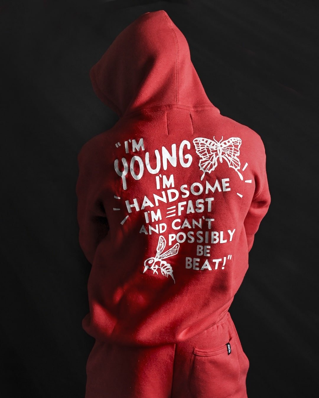 Cassius Clay Louisville LIP Red PO Hoody - Roots of Fight