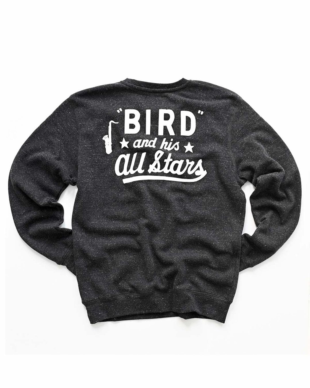 Charlie &quot;Bird&quot; Parker &#39;55 Black Sweatshirt - Roots of Fight