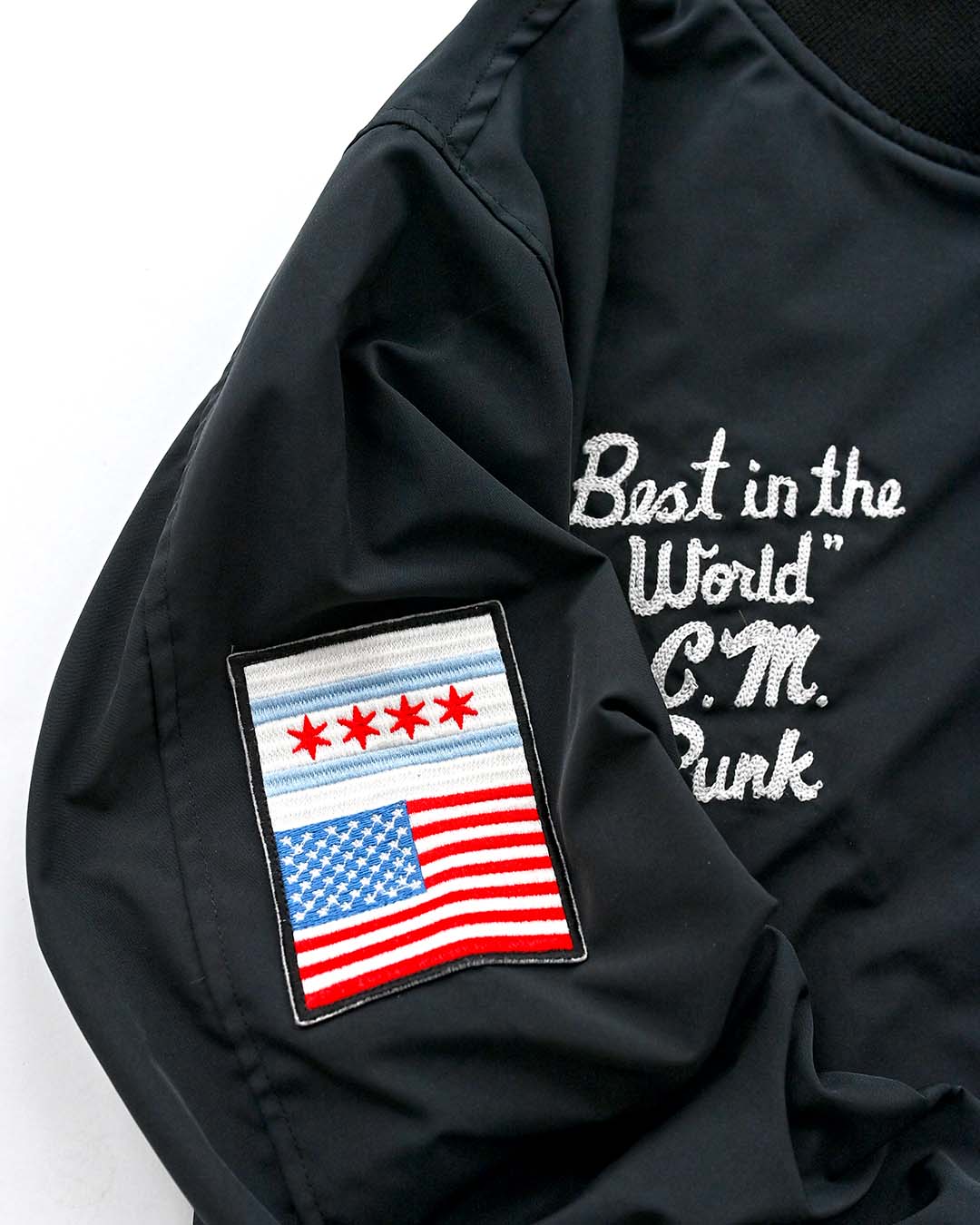 CM Punk &#39;Second City Saint&#39; Stadium Jacket - Roots of Fight