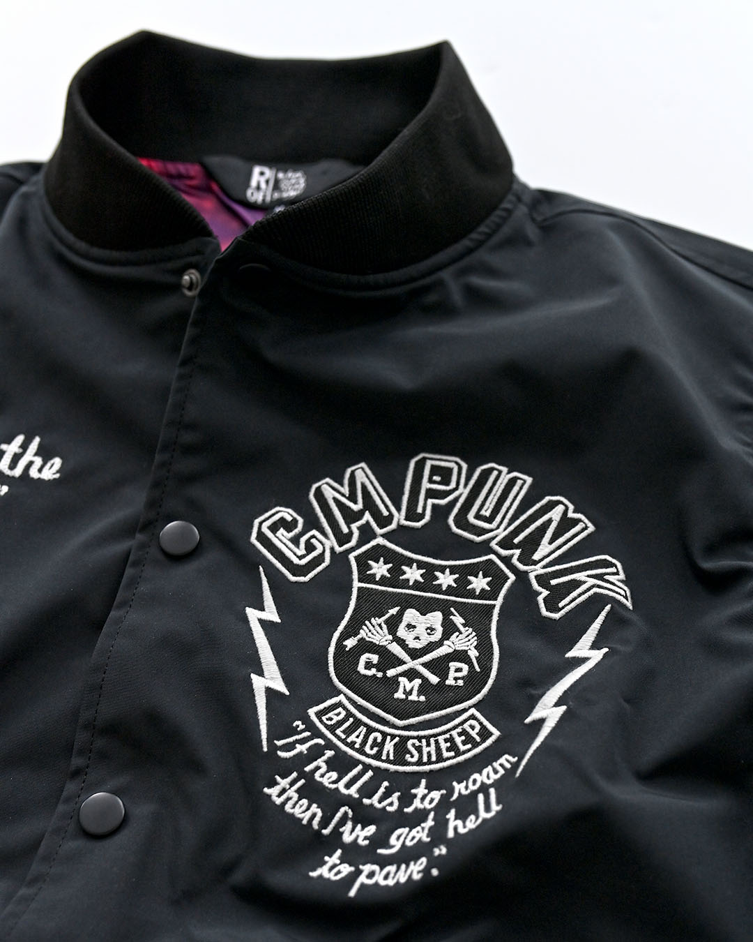 CM Punk &#39;Second City Saint&#39; Stadium Jacket - Roots of Fight