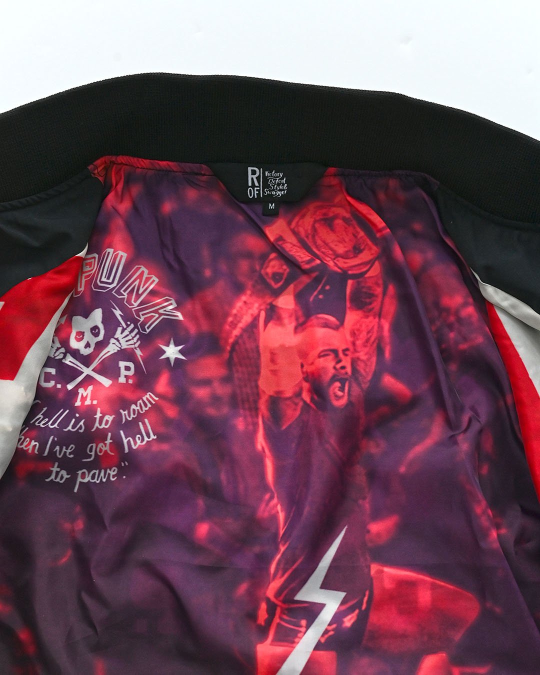 CM Punk &#39;Second City Saint&#39; Stadium Jacket - Roots of Fight