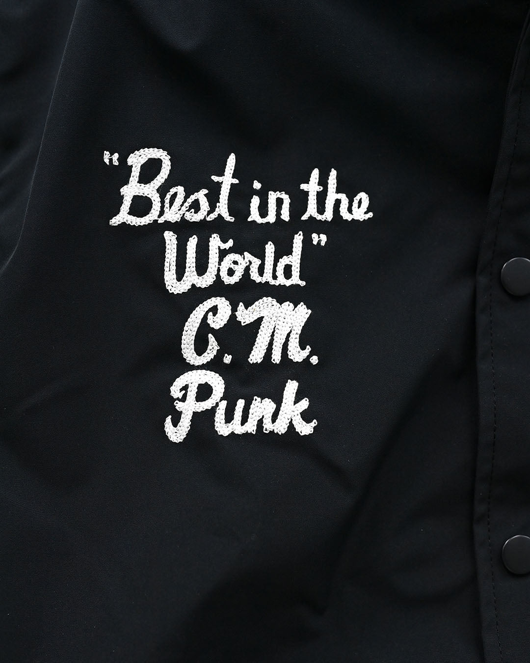 CM Punk &#39;Second City Saint&#39; Stadium Jacket - Roots of Fight