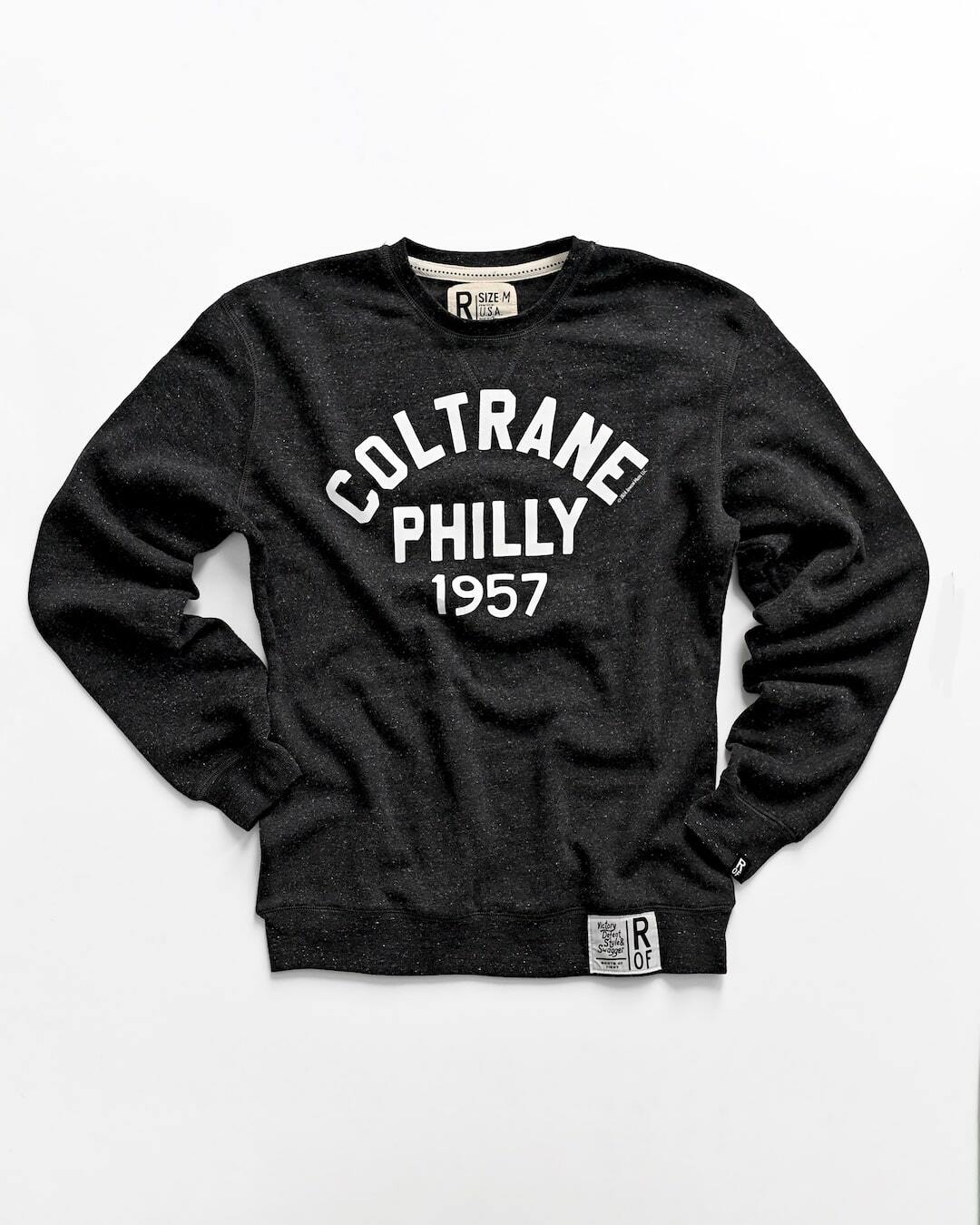 Coltrane Philly 1957 Black Sweatshirt - Roots of Fight