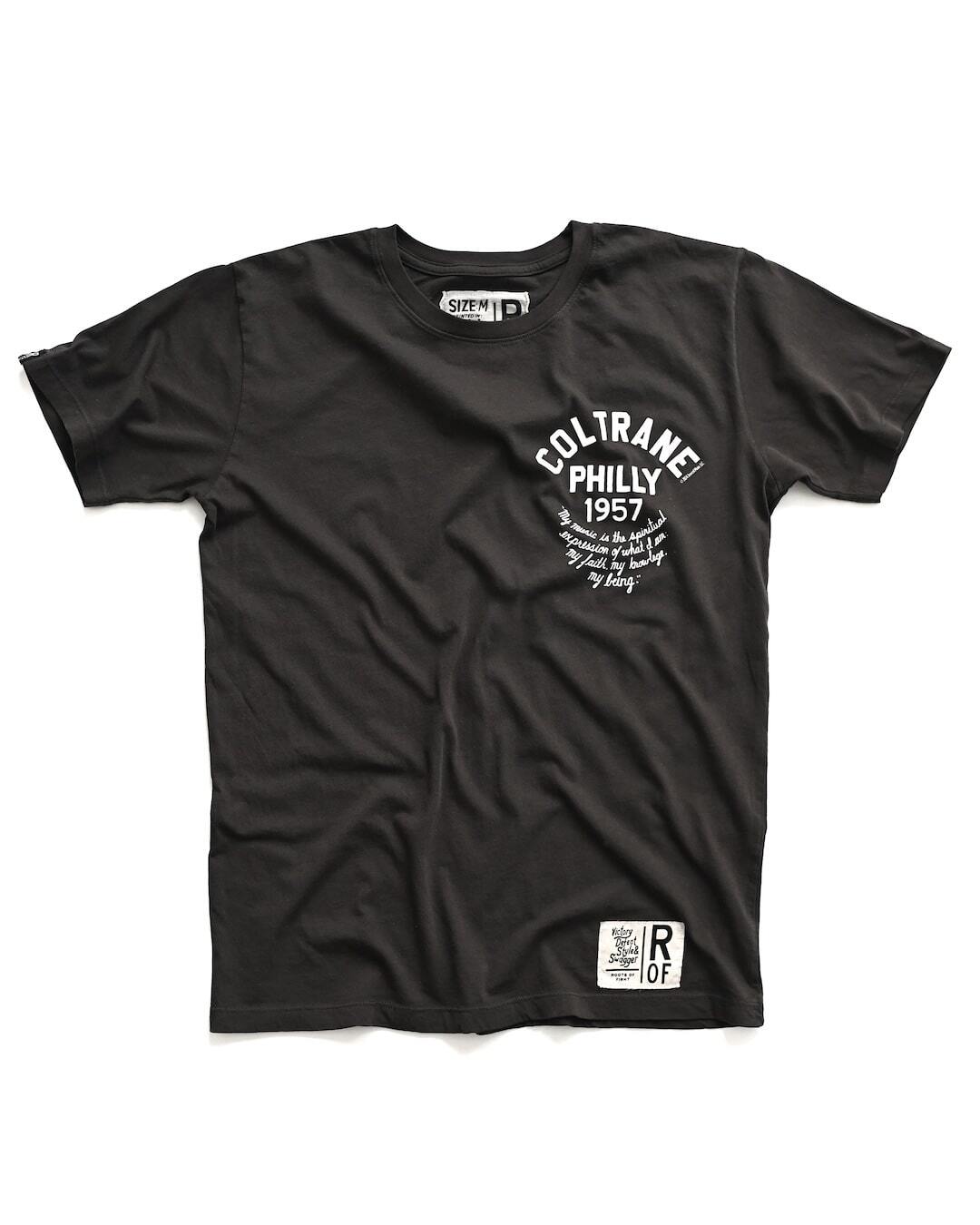 Coltrane Philly 1957 Black Tee - Roots of Fight