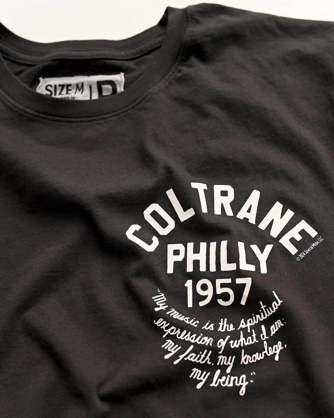 Coltrane Philly 1957 Black Tee - Roots of Fight