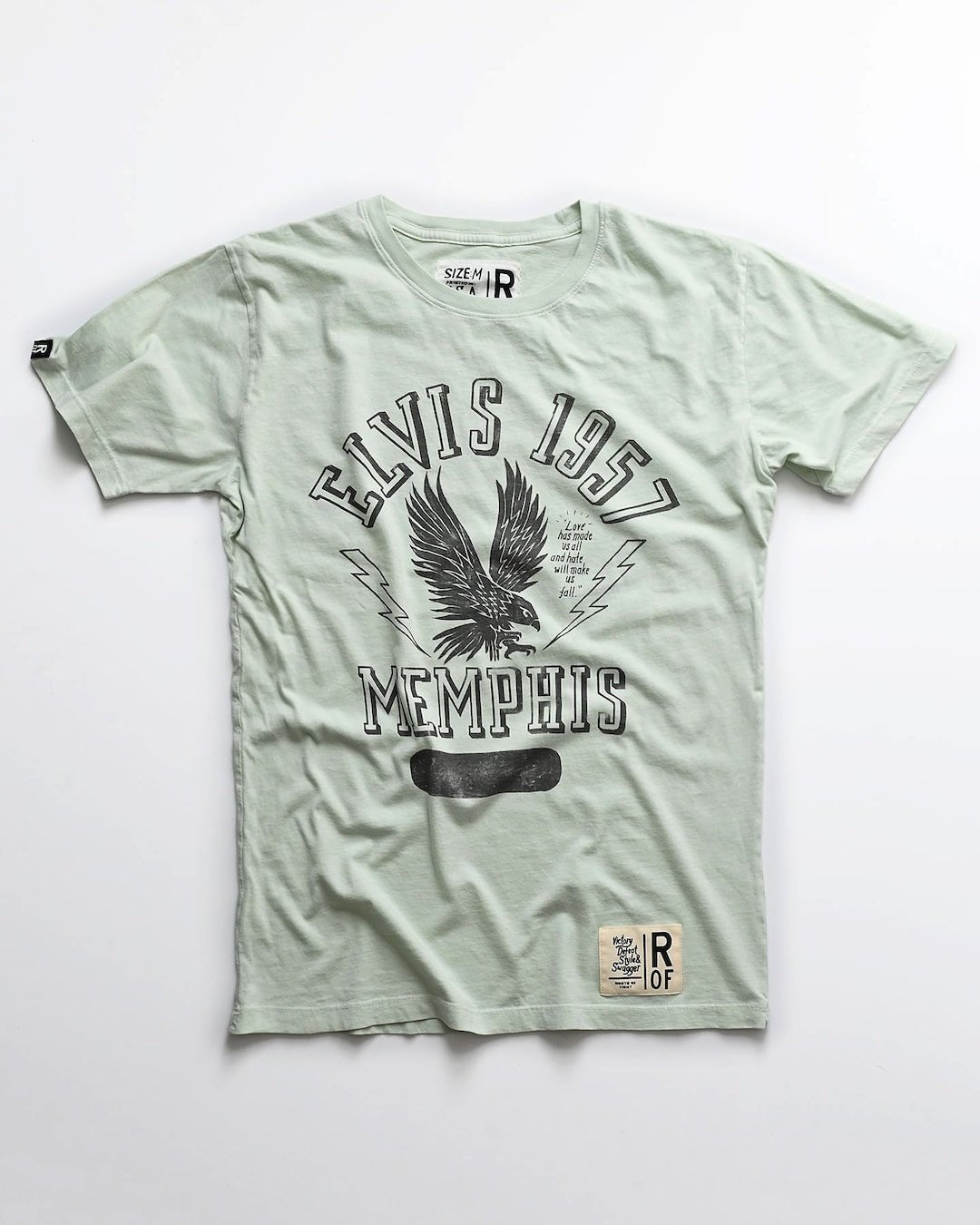 Elvis 1957 Eagle Mint Tee - Roots of Fight