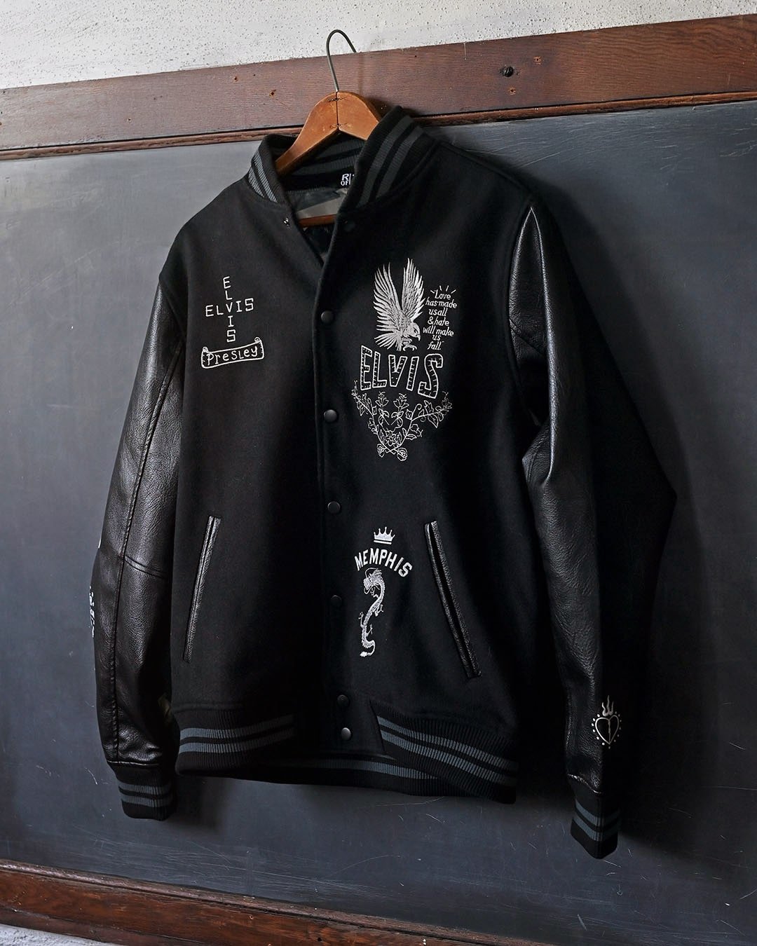 Elvis Presley Memphis Melton Jacket - Roots of Fight