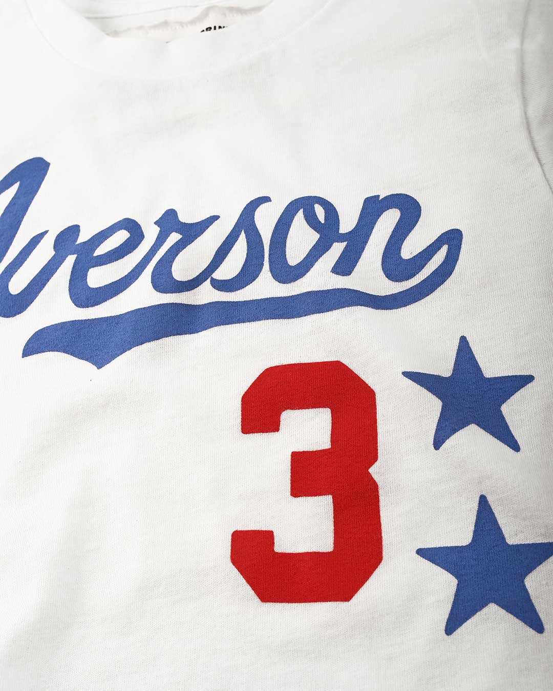 Iverson #3 White Kid&#39;s Tee - Roots of Fight