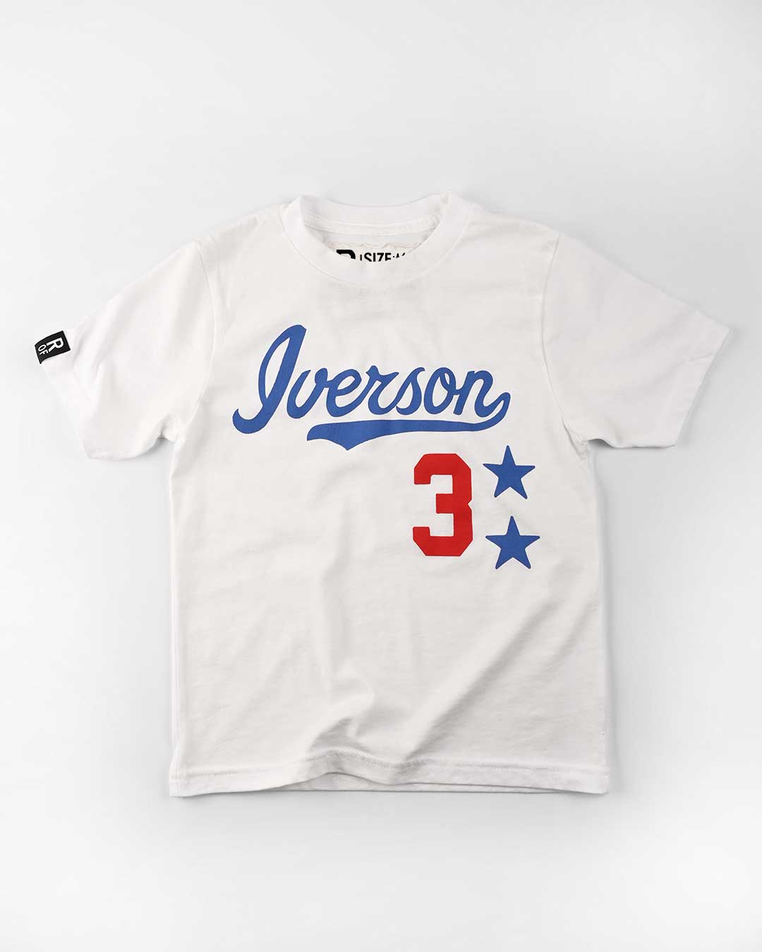 Iverson #3 White Kid&#39;s Tee - Roots of Fight