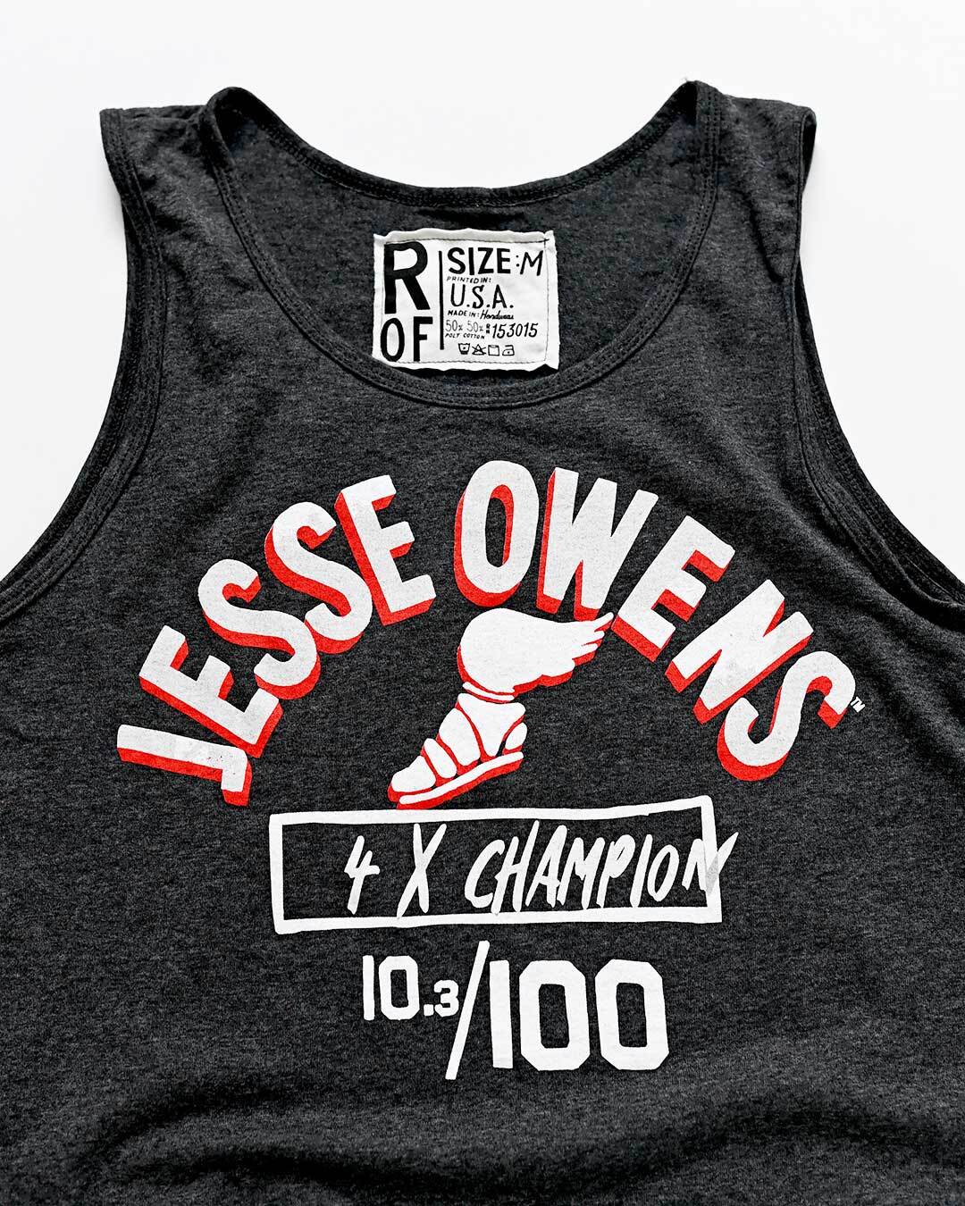 Jesse Owens Games 1936 Black Tank - Roots of Fight