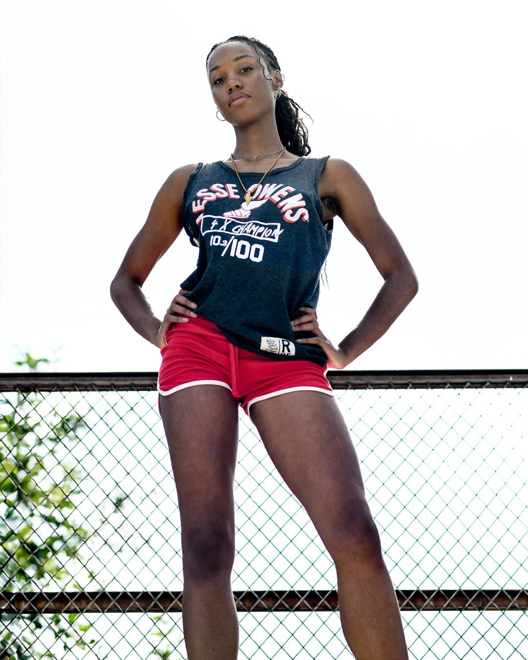 Jesse Owens Games 1936 Black Tank - Roots of Fight