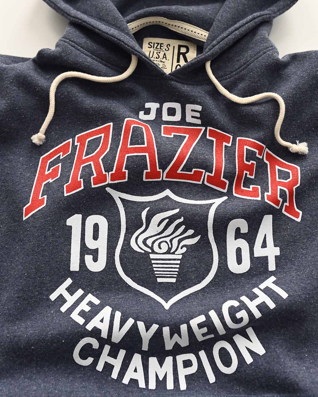 Joe Frazier Boxing USA Navy PO Hoody - Roots of Fight