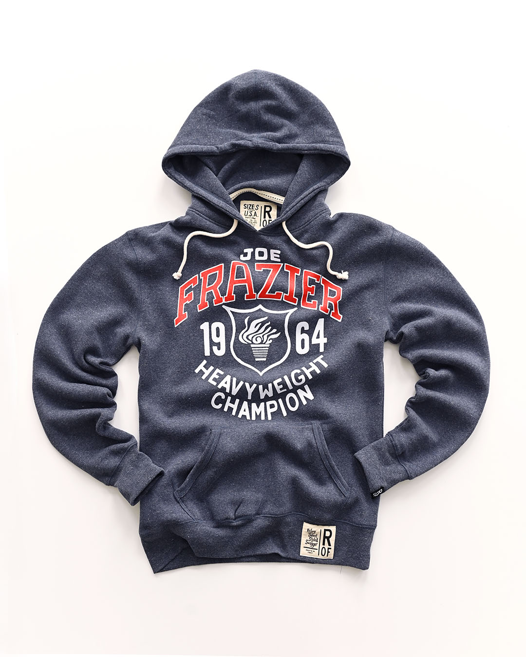 Joe Frazier Boxing USA Navy PO Hoody - Roots of Fight