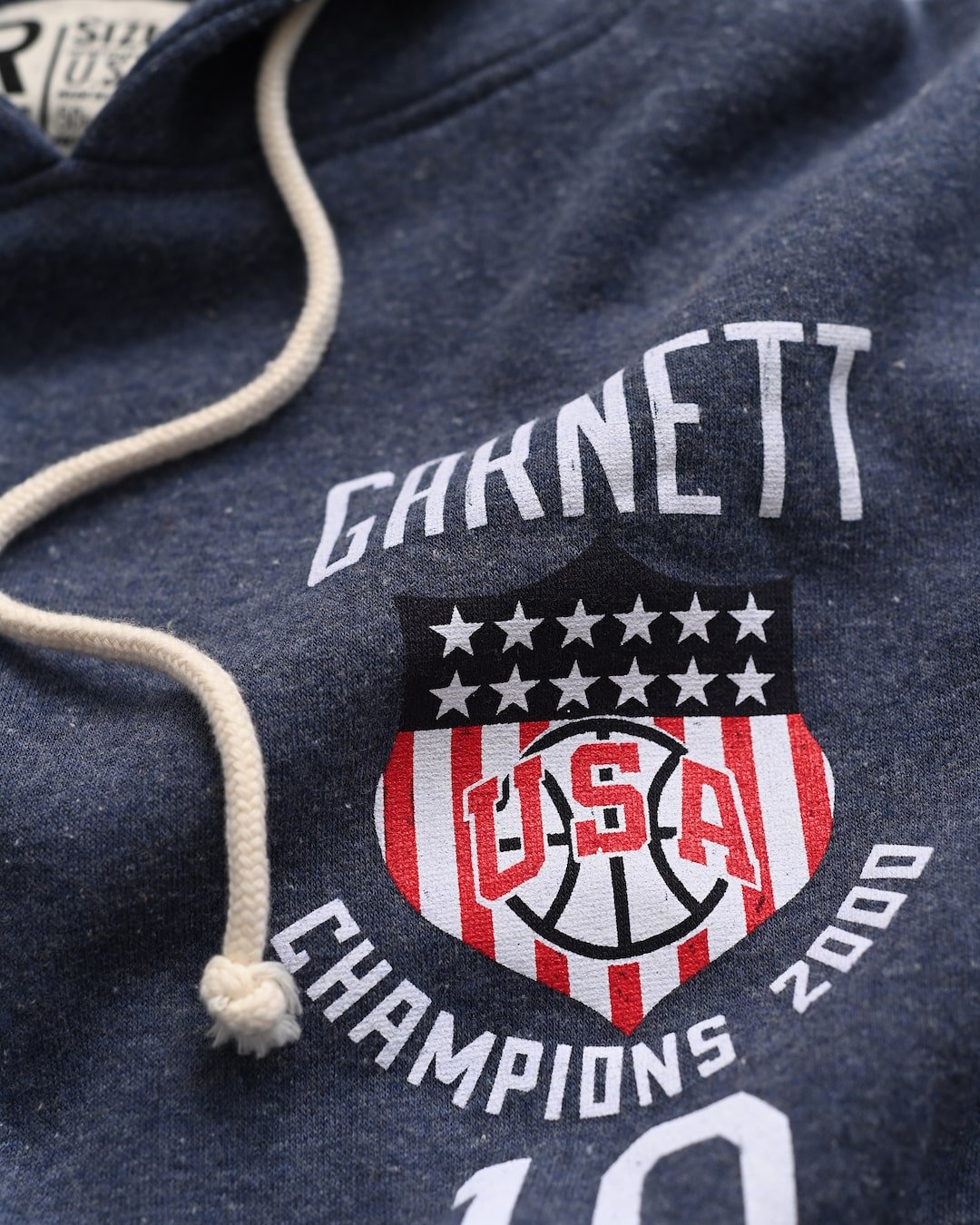 Kevin Garnett USA 2000 Champ Navy PO Hoody - Roots of Fight