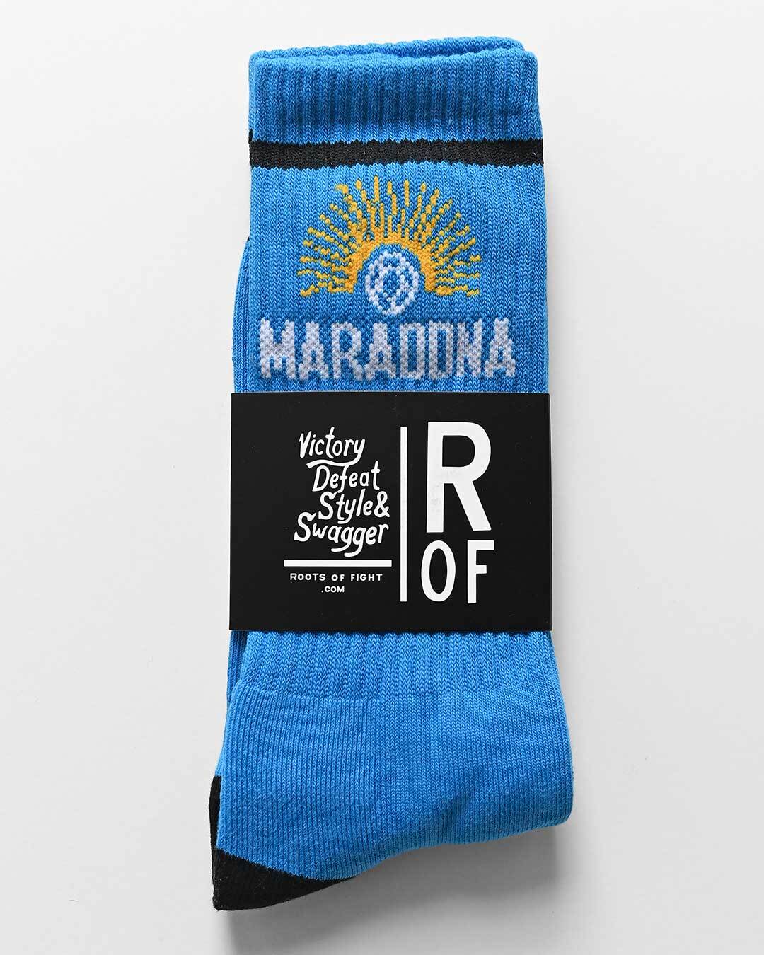 Maradona #10 Blue Socks - Roots of Fight