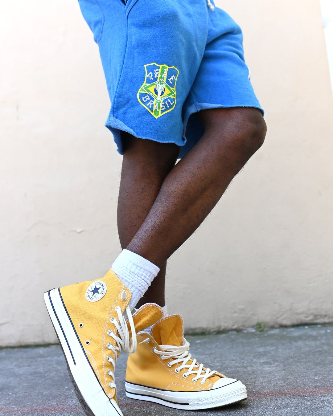 Pelé #10 Brasil Blue Shorts - Roots of Fight