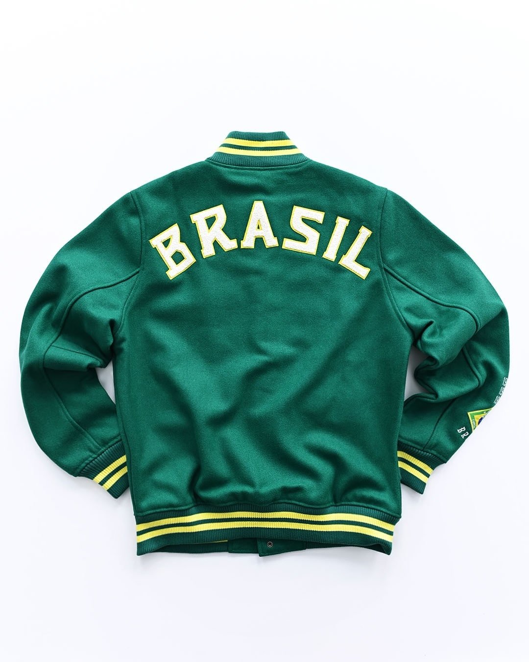 Pelé #10 Brasil Melton Jacket - Roots of Fight