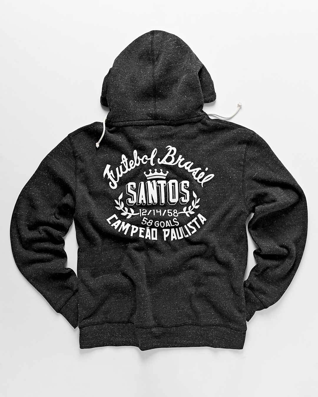 Pelé Santos Black PO Hoody - Roots of Fight