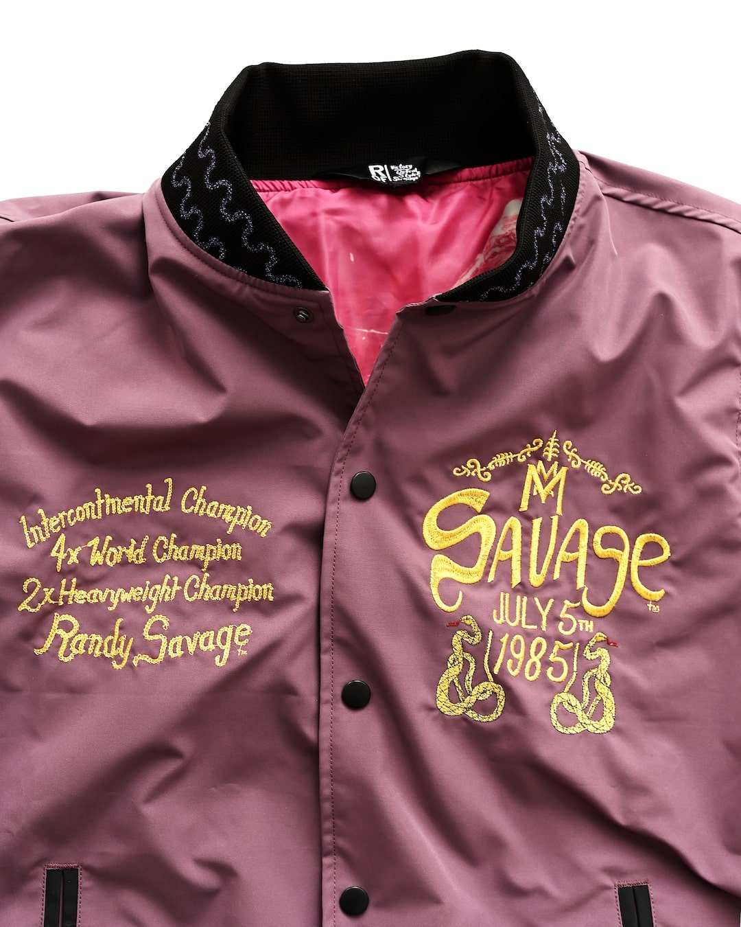 Randy Savage &#39;85 Champ Stadium Jacket - Roots of Fight