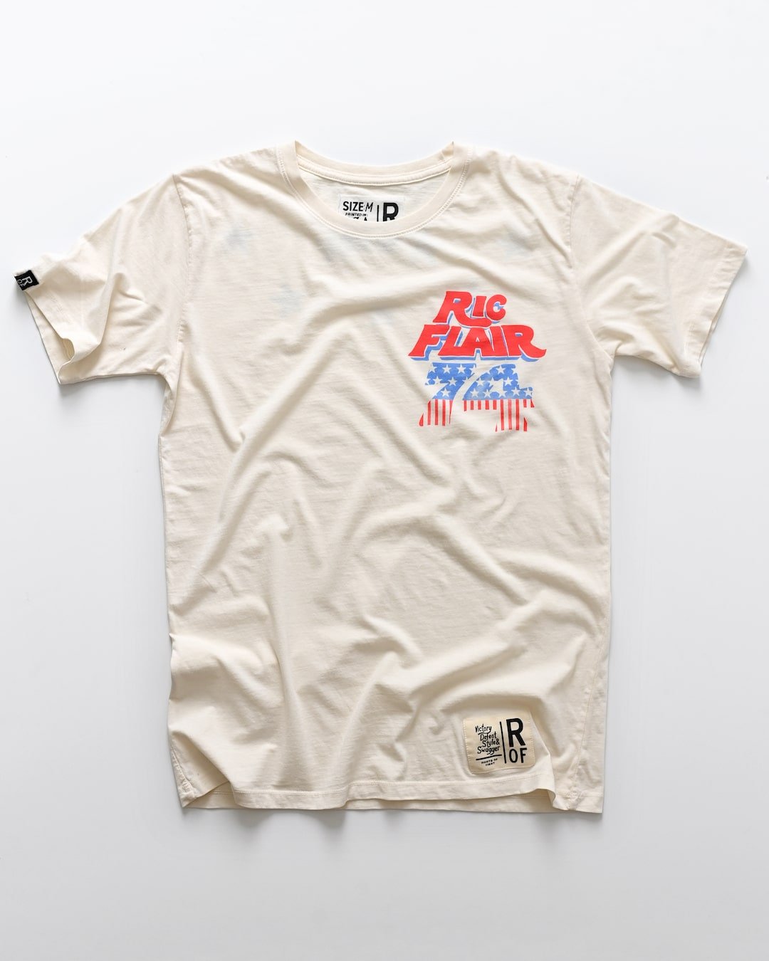 Ric Flair &#39;74 Vintage White Tee - Roots of Fight