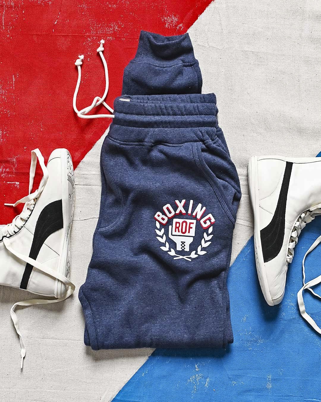 ROF Games Boxing Navy Sweatpants - Roots of Fight