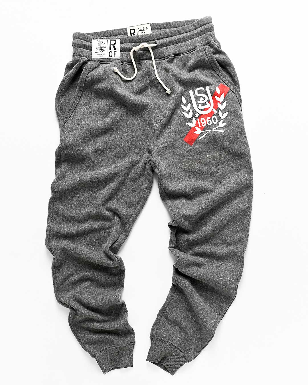 ROF Games USA Grey Sweatpants - Roots of Fight